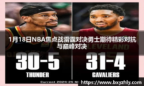 1月18日NBA焦点战雷霆对决勇士期待精彩对抗与巅峰对决